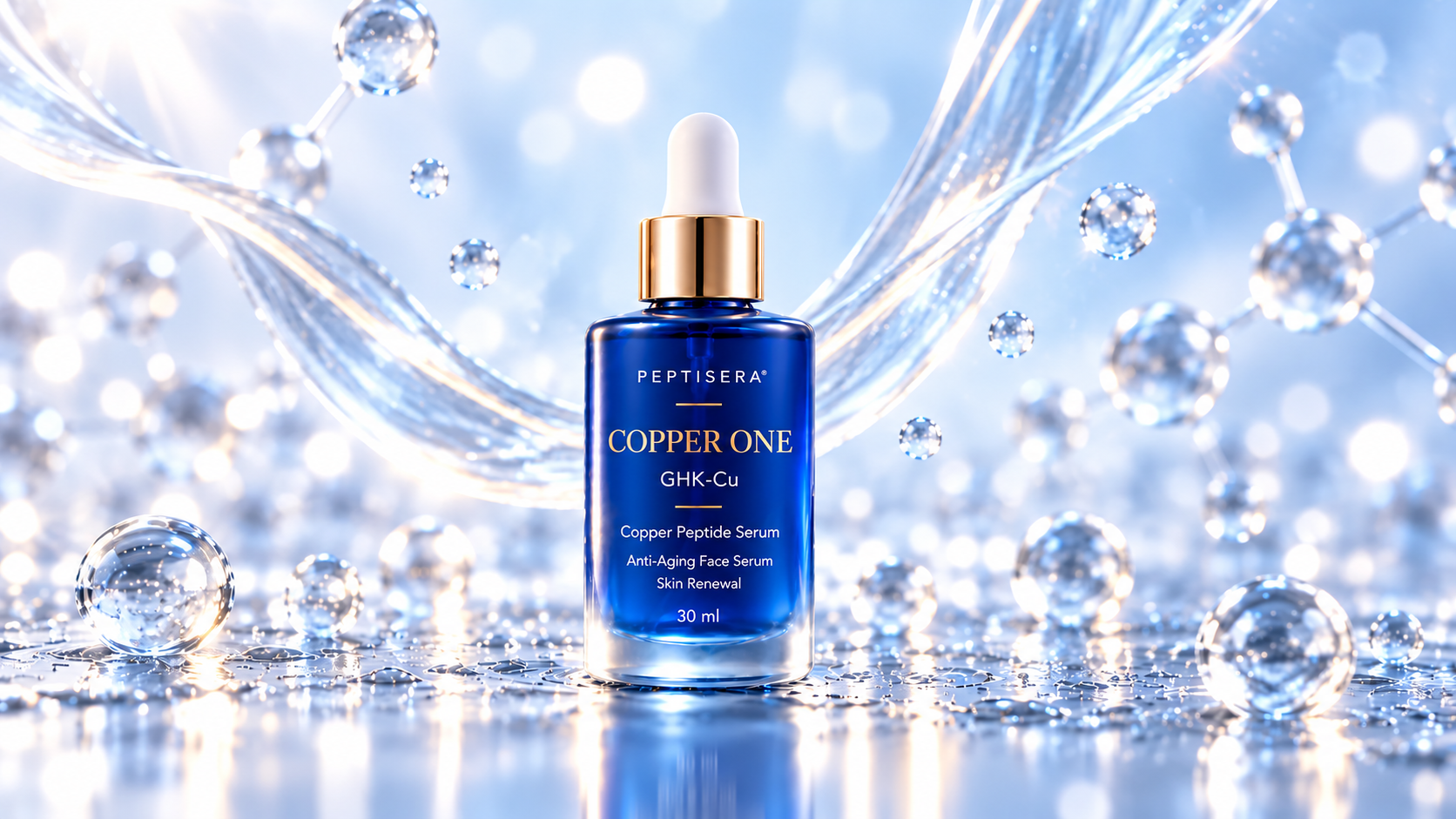 PEPTISERA COPPER ONE · GHK-Cu Serum · 30 ml